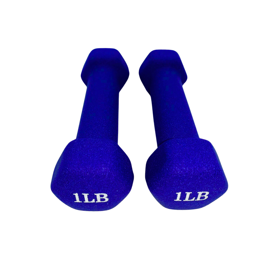 Par de mancuernas recubiertas de neopreno 1 libra Wod Pro