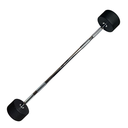 Barra recta con peso integrado 35 kg