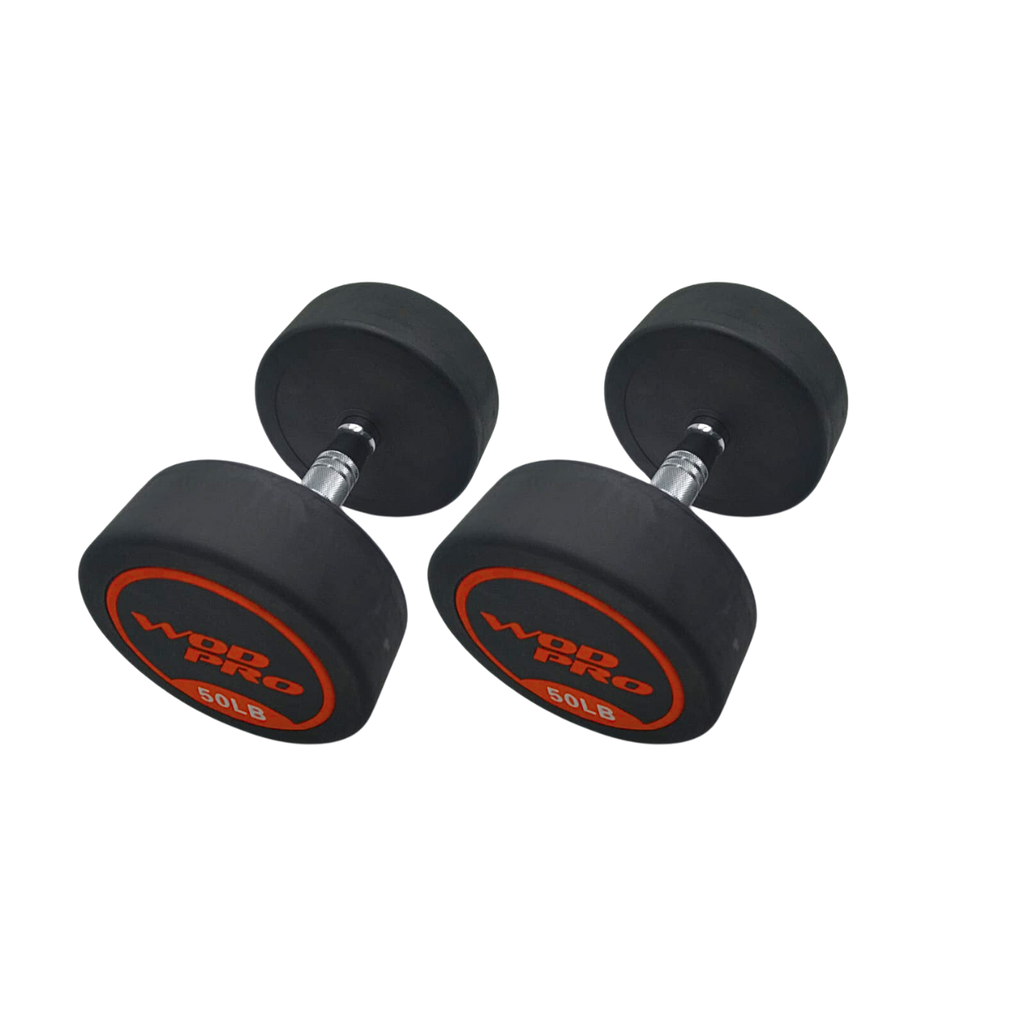 [W000022728] Par de mancuernas redondas 50 Libras Wod Pro