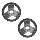 Par de discos de acero 15 kg 2" Wod Pro