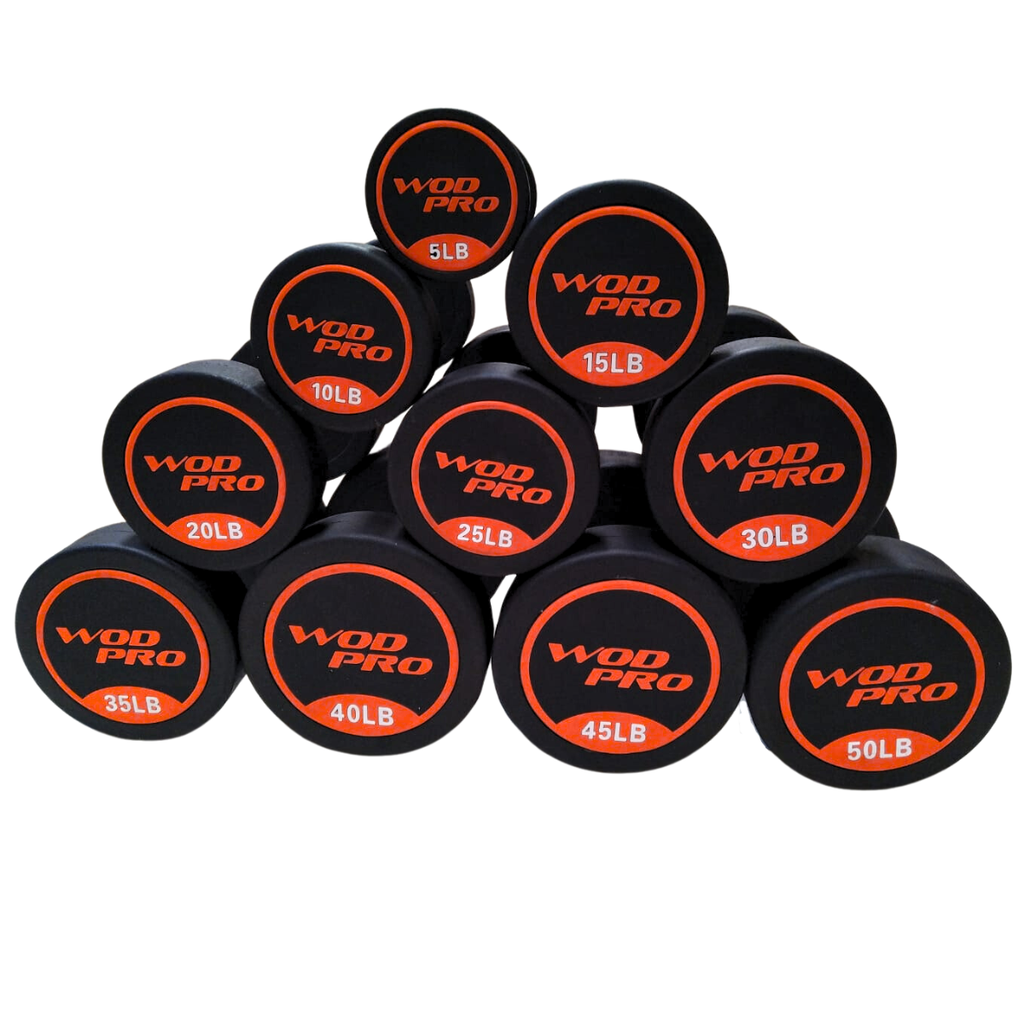 Set de mancuernas redondas 550 libras Wod Pro