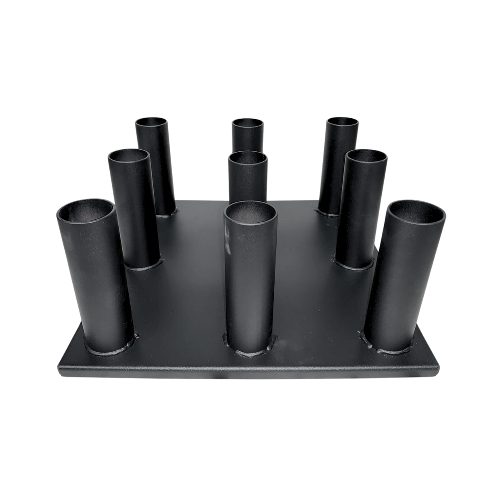 Rack de piso para 9 barras olímpicas Wod Pro