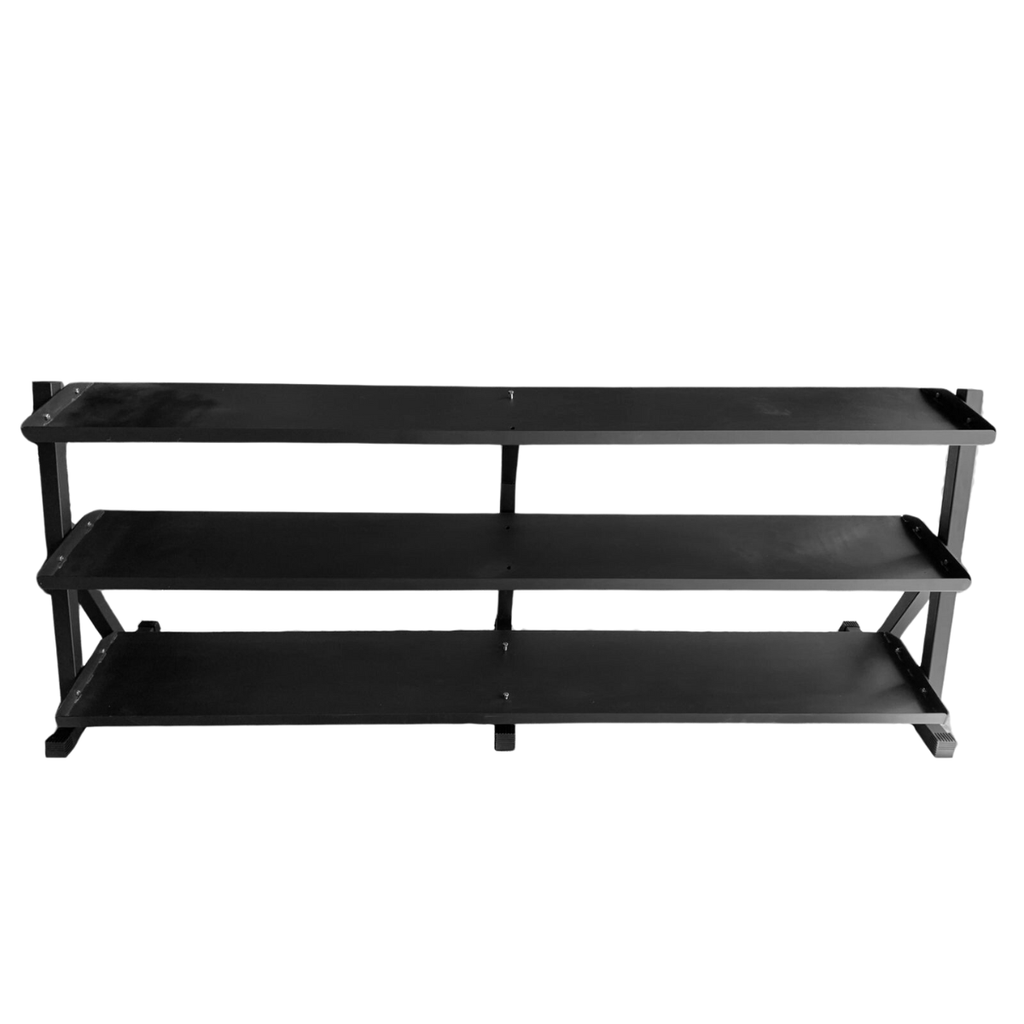 [W000024216] Rack para 16 pares de mancuernas de 5 a 80 libras Wod Pro