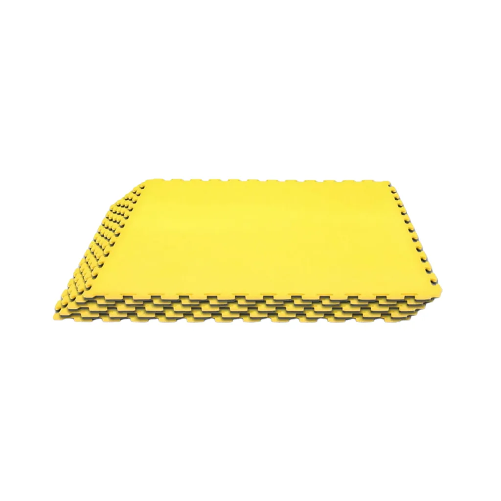 [W000026862] Piso Tatami Wod Pro 20 mm 1 m² Rompecabezas (5 Metros) (Negro/Amarillo)