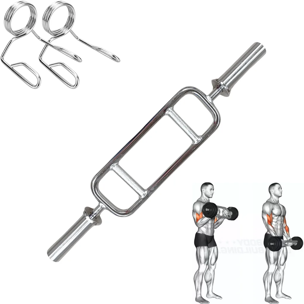 [W000027138] Barra Olímpica Romana IronFit para Tríceps