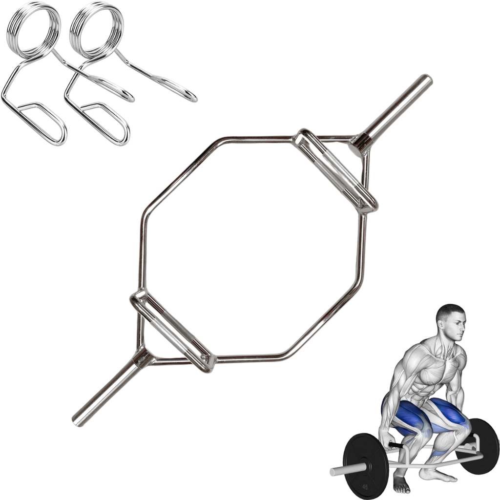 Barra Olímpica Hexagonal 450 kg IronFit