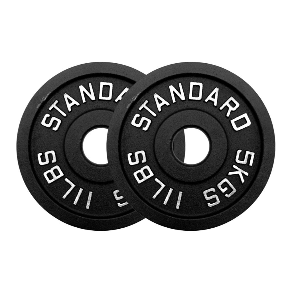 Par de discos de acero negro 5 kg Wod Pro