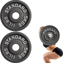 Par de discos de acero negro 5 kg Wod Pro