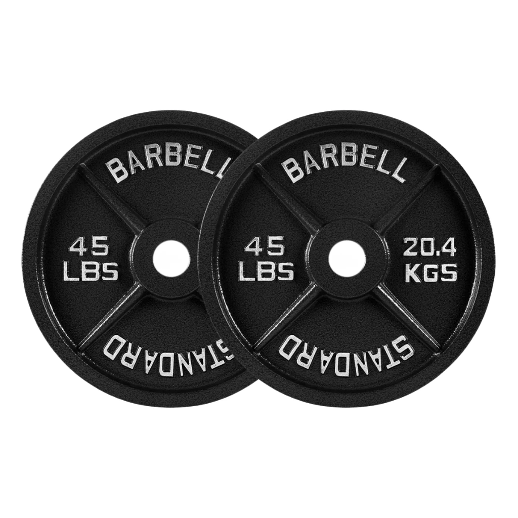 [W000027417] Par de discos de acero negro 20 kg Wod Pro