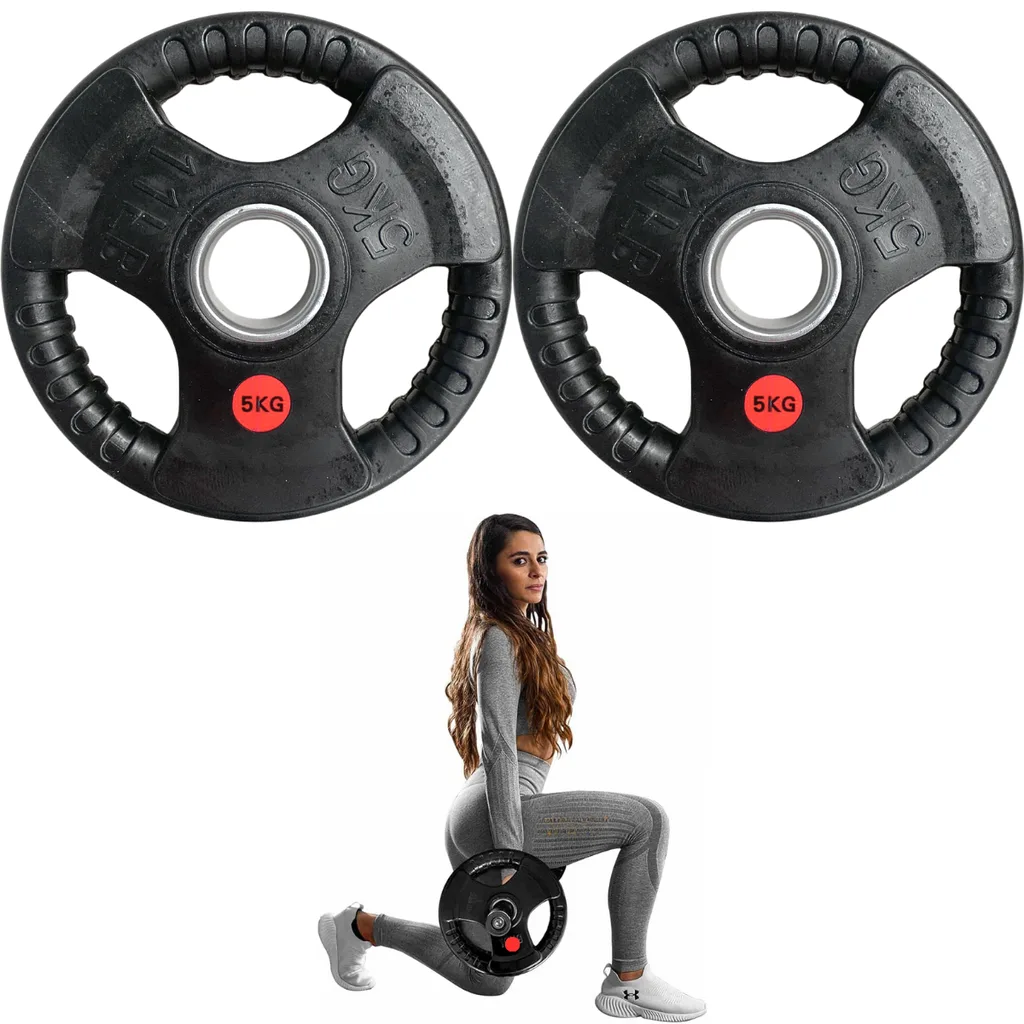 [W000027699] Par de Discos Recubiertos 2" IronFit de 5 kg