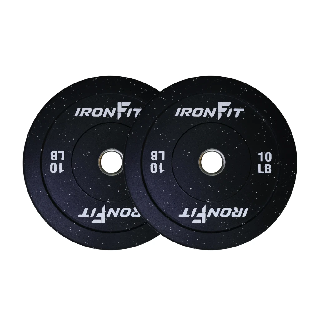 [W000027713] Par de Discos Bumper Hi Temp IronFit de 10 Lbs