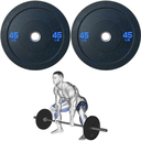 Par de Discos Bumper High Temp IronFit de 45 Lbs