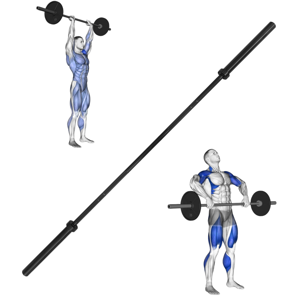 Barra Olímpica Sellada IronFit 20 kg 2.2m 1000 lb