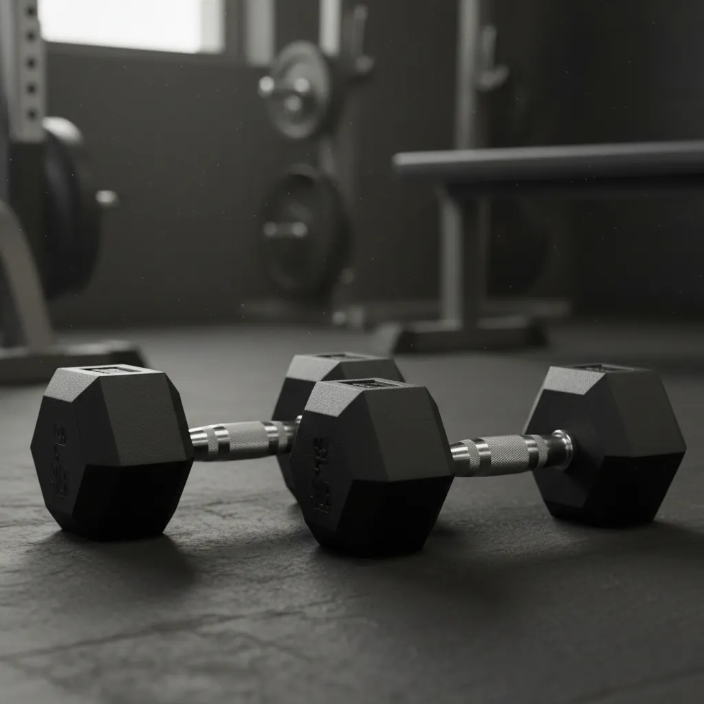 Par de Mancuernas Hexagonales IronFit 3 Lbs