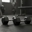 Par de Mancuernas Hexagonales IronFit 3 Lbs