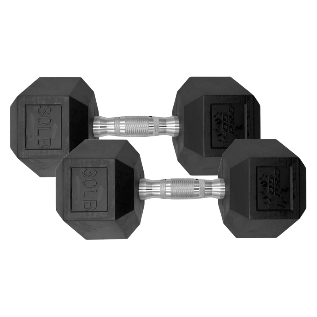 [W000011122] Par de Mancuernas Hexagonales Wod Pro 30 Lbs