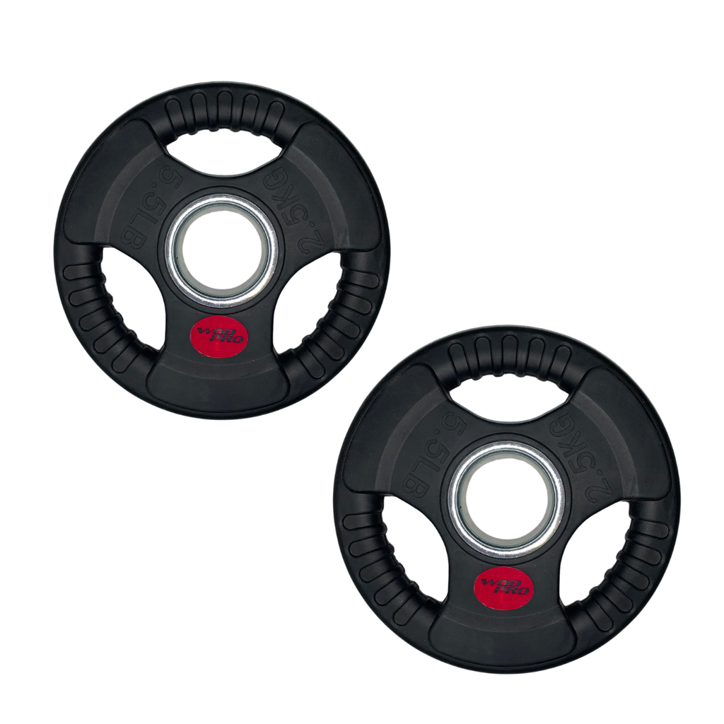 [W000011125] Par de discos de acero recubiertos 2.5 kg 2" Wod Pro