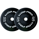 Par de bumpers rígidos 10 lb Wod Pro