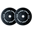 Par de bumpers rígidos 45 lb Wod Pro