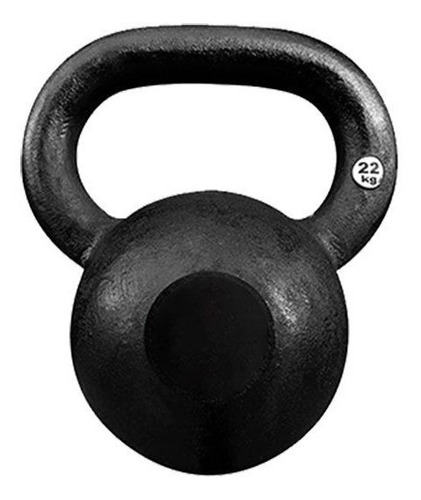 [W00005371] Pesa Rusa 22 kg pintura negra FTS