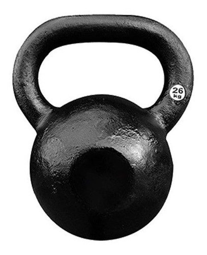 [W00005372] Pesa Rusa 26 kg pintura negra FTS