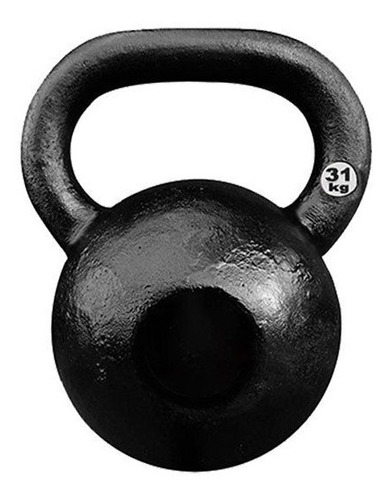 [W00005373] Pesa Rusa 31 kg pintura negra FTS