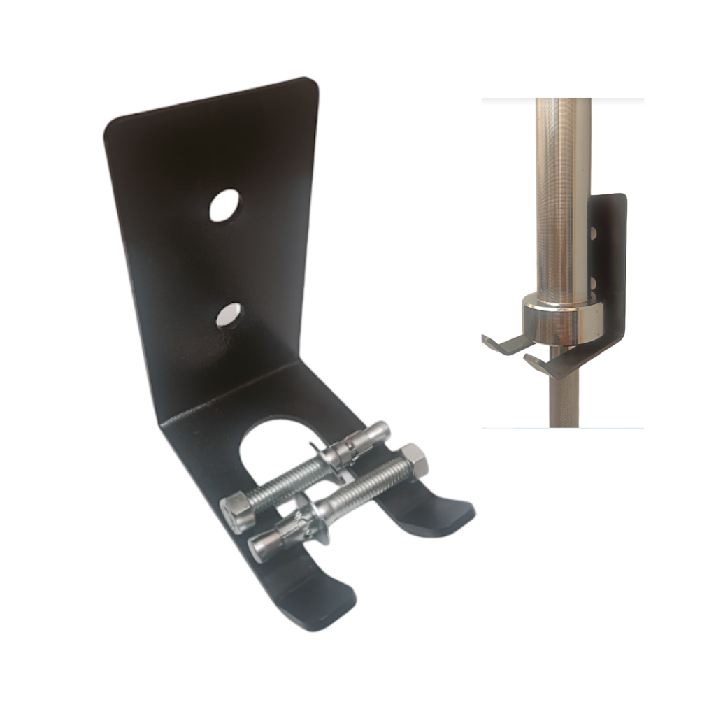 ​Soporte de pared para barra olímpica Wod Pro