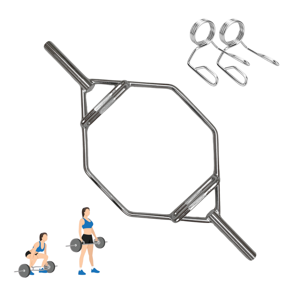 [W00005428] Barra olímpica hexagonal 450 kg Wod Pro