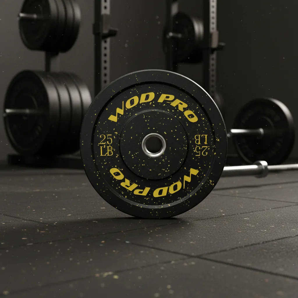 Par de Discos Bumper Hi-Temp Wod Pro 25 lbs