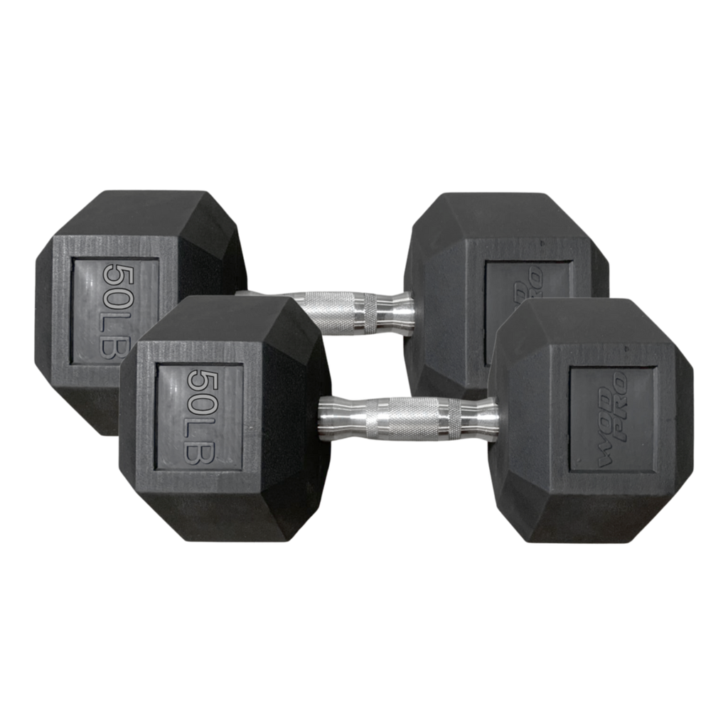 Par de Mancuernas Hexagonales Wod Pro 50 Lbs