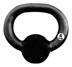 [W00005365] Pesa Rusa 4 kg pintura negra