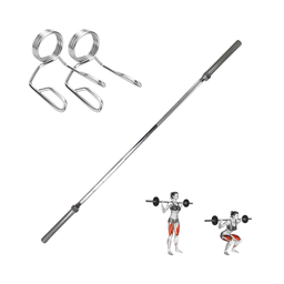 Barra semi-olímpica Wod Pro 1.8 m 11.8 kg sin bujes