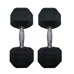 [W000013414] Par de mancuernas hexagonales 25 Libras Wod Pro