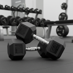 [W000013415] Par de Mancuernas Hexagonales Wod Pro 35 Lbs