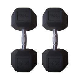[W000013416] Par de mancuernas hexagonales 40 Libras Wod Pro