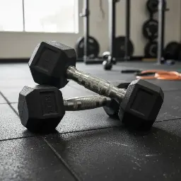 [W000014764] Par de Mancuernas Hexagonales Wod Pro 8 Lbs