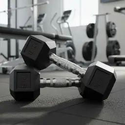 [W000014765] Par de Mancuernas Hexagonales Wod Pro 12 Lbs