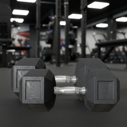 [W000017046] Par de Mancuernas Hexagonales 60 Wod Pro lbs