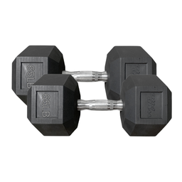 [W000017454] Par de Mancuernas Hexagonales Wod Pro 65 lbs 