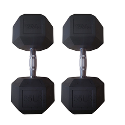 [W000017454] Par de mancuernas hexagonales 65 libras Wod Pro