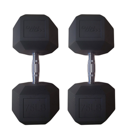 [W000017462] Par de mancuernas hexagonales 75 libras Wod Pro