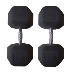 [W000017465] Par de mancuernas hexagonales 80 libras Wod Pro