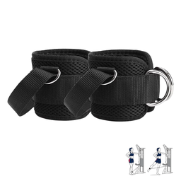 [W000018019] Par de grilletes Wod Pro para tobillo de neopreno con agarre de tobillo