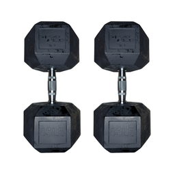 [W000022504] Par de mancuernas hexagonales 85 Libras Wod Pro
