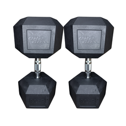 [W000022505] Par de mancuernas hexagonales 90 Libras Wod Pro