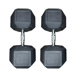 [W000022506] Par de mancuernas hexagonales 95 Libras Wod Pro