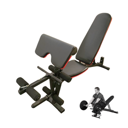 [W000024109] Banca multiposición con soporte para bíceps y pierna Wod Pro