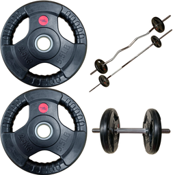 [W000024645] Par de discos estándar recubiertos 2.5 kg Wod Pro