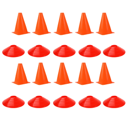 [W00007854] ​​​Paquete 10 platos y 10 conos 23 cm FTS