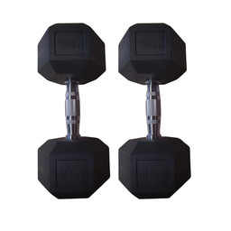 [W000011122] Par de mancuernas hexagonales 30 Libras Wod Pro